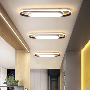 Luz Led de techo Ultra delgada, lámpara cuadrada montada en el techo para decoración del hogar, precio al por mayor