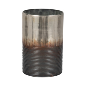 Vaso in vetro testurizzato bicolore per l'arredamento del soggiorno, elegante centrotavola decorativo per la casa, vaso decorativo per fiori - Product Image 1