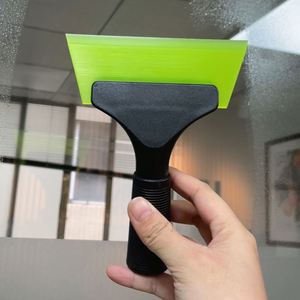 Spatule souple en caoutchouc pour film vinyle, décapant de vitres de voiture amovible avec poignée, outils de teinture - Product Image 2