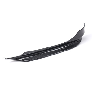 สปอยเลอร์กันชนหน้า BMW สีดำเงา ลายคาร์บอน วัสดุ ABS สำหรับ E90 ปี 2008-2012 - Product Image 2