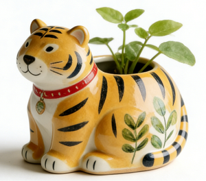<span class=keywords><strong>Macetas</strong></span> Creativas con Forma de Tigre, <span class=keywords><strong>Macetas</strong></span> Decorativas en Línea, <span class=keywords><strong>Macetas</strong></span> Pintadas para Interiores, Contenedores para Plantas, <span class=keywords><strong>Macetas</strong></span> de Jardín - Product Image 1