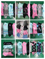 Chaussettes de sport jetables fines pour femmes, 20g, en polyester, motif dessin animé, pour l'été, usage quotidien décontracté, vente en gros, logo sur le corps/le bord