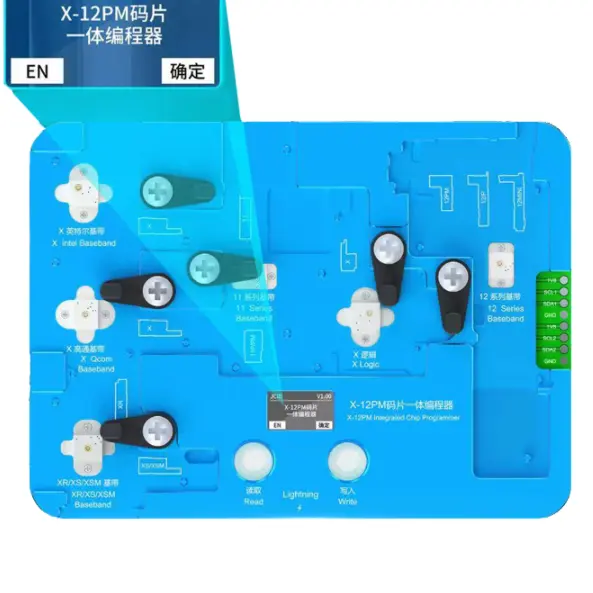 jcid Logic Baseband EEPROM Integrated Chip Programmer For iphone X - 12 Pro Max Chip Disassembly-free read and write Repair Tool