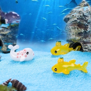 Miniaturas de Resina, Figuras de Vida Marina, Delfín de Dibujos Animados, Peces, Pulpo, Adornos para Micropaisajes, Decoración del Hogar, Interior de Automóviles - Product Image 4