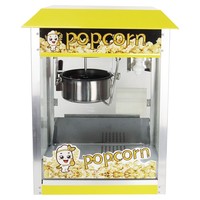 Machine à Popcorn Électrique Commerciale 8oz à Air Chaud Automatique pour Événements, Cinémas et Fêtes