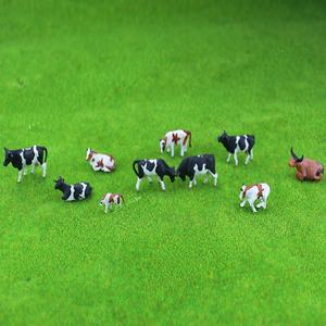 Diy Landschapsmodel Gesimuleerd Koebeeld 3d Modelontwerp In Plastic Voor Scène-Oplossing - Product Image 3