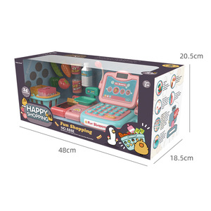 Juguete de Caja Registradora Simulada Baby Valley con Escáner y Lector de Tarjetas para Niños, Juego de Imitación de Supermercado, Mostrador de Caja 4-6 - Product Image 5