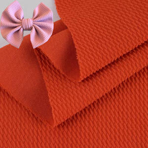 En Stock 95 Poliéster 5 Spandex Arroz Jacquard Bubble Knit <span class=keywords><strong>Liverpool</strong></span> Bullet Tela para lazos - Product Image 1