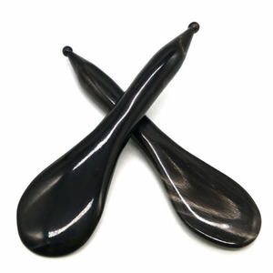 Ox Horn Acupressure Stick <b>Massage</b> <b>Tool</b> For Facial And Body Therapy Health Care Product - Product Image 1