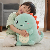 Muñecos de Peluche Personalizados, Lindos y de Alta Calidad, Juguetes de Peluche de Dibujos Animados, Almohada de Peluche de Dinosaurio para Bebés, para Regalos