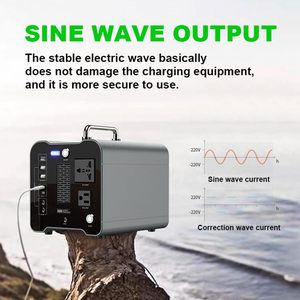 Estación de Energía <span class=keywords><strong>Portátil</strong></span> para el Hogar, <span class=keywords><strong>Batería</strong></span> de Iones de Litio, Generador <span class=keywords><strong>Solar</strong></span>, Almacenamiento de Energía, PD 60W Tipo C QC 3.0, Emergencia, Aire Libre, Camping - Product Image 5