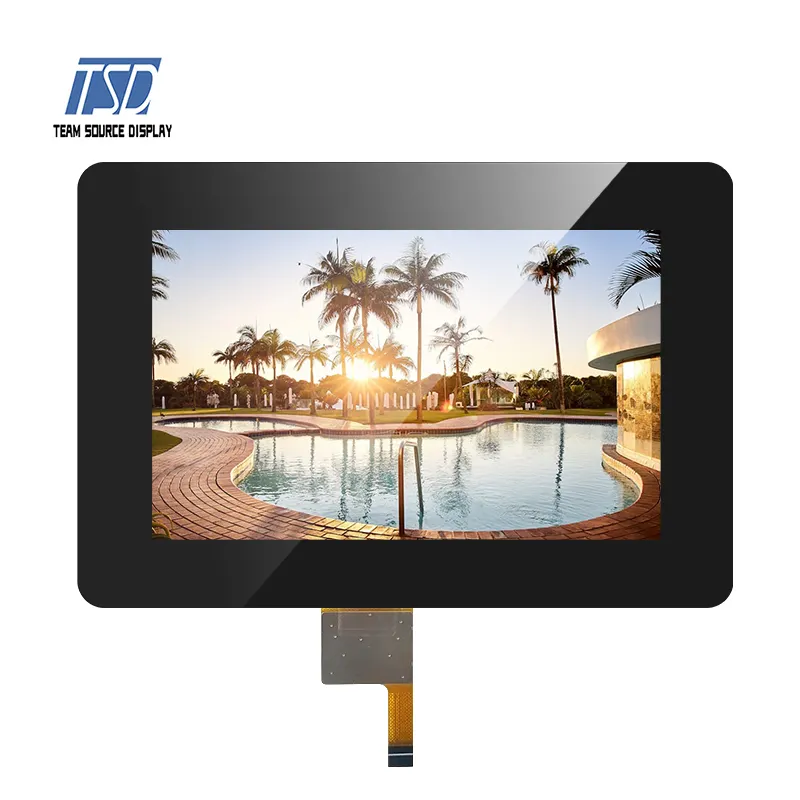 TSD Portable TFT + CTP pixel 5 LCD Display Ebike LCD Touch Panel Advertising Modul LCD for espresso coffee machine