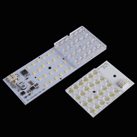Lentille LED PC pour éclairage public LED SMD 3030 12-en-1 50x50mm