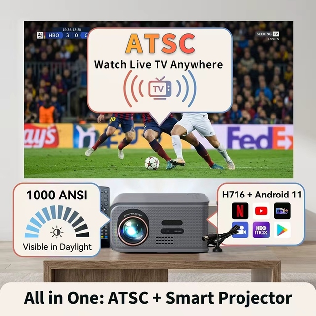 Native 1080P Mini Portable Projector Android 4K Full Hd New USB Outdoor Screen Projector Home Cinema Mobile Phone 5g