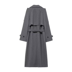 TAOP&ZA Nouvelle Collection Printemps 2026 – <span class=keywords><strong>Manteau</strong></span> Décontracté à Col, Manches Longues, <span class=keywords><strong>Ceinture</strong></span> et Double Nœud à la Taille 1255892 - Product Image 2