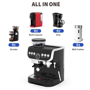 <span class=keywords><strong>Cafetera</strong></span> Comercial China Semiautomática <span class=keywords><strong>Keurig</strong></span> con Espumador de Leche, Máquina de Café Expresso con Molinillo - Product Image 4