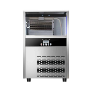 เครื่องทำน้ำแข็งเชิงพาณิชย์ VOKA <span class=keywords><strong>VK</strong></span>-GQ30 ผลิตน้ำแข็งได้ 30 กก./วัน พร้อมระบบฆ่าเชื้อด้วยแสงสีฟ้า โหมดประหยัดพลังงาน ระบบละลายน้ำแข็งอัตโนมัติ ควบคุมอุณหภูมิแบบดิจิตอล เหมาะสำหรับนม - Product Image 1