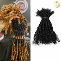 Cheveux humains 100% Remy brésiliens Lisa Locs 6-30 pouces 0,6 cm # 27- # Extensions de cheveux 33 J99, couleurs mélangées, faites à la main, sans produits chimiques, épaisses et volumineuses