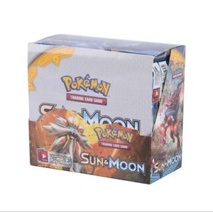 324 pièces anglais Pokemoned cartes Booster boîte <span class=keywords><strong>soleil</strong></span> <span class=keywords><strong>et</strong></span> <span class=keywords><strong>lune</strong></span> EVO ESK carte à jouer jeu <span class=keywords><strong>de</strong></span> cartes à collectionner jouets Collection - Product Image 4