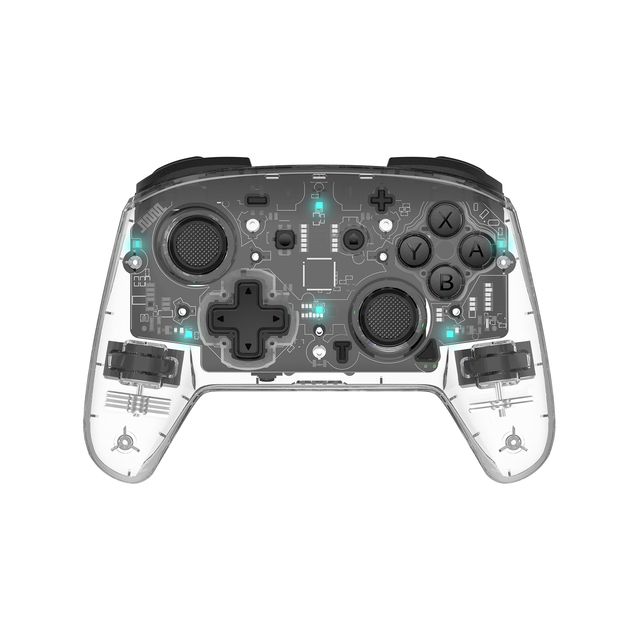 LinYuvo Transparent Wireless BT Controller Linghting Mode&Wake-up Funtion for Switch/Switch Lite/Switch OLED KS10