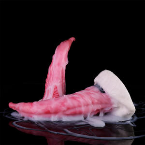 YOCY Fantasía animal <span class=keywords><strong>Polla</strong></span> consolador pene curvo monstruo pene punto G estimulador <span class=keywords><strong>de</strong></span> próstata silicona anal consolador para mujeres y Gay - Product Image 3