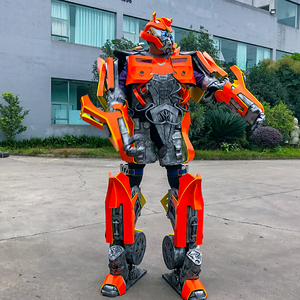 Tùy Chỉnh Cuộc Sống Kích Thước Kim Loại Nghệ Thuật Biến Đổi Cử Động Được <span class=keywords><strong>Robot</strong></span> Trang Trí Cho Trẻ Em Trong Phiêu Lưu Công Viên Trung Tâm Mua Sắm - Product Image 5