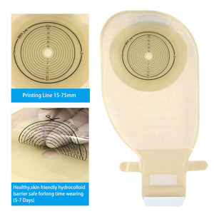 Bolsas para Suprimentos Médicos de Ostomia, Fornecedor da China com Certificação ISO13485 e CE, Bolsas de Ostomia Drenáveis de Peça Única - Product Image 6