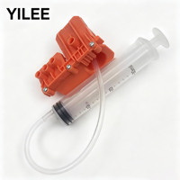 Ink Extractor Syringe Kit Removes Air Bubbles to Fix Broken Print Lines for HP Designjet 510 538 Wide Format Plotters