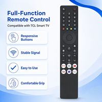 Control Remoto por Voz RC833A FMB5 Compatible con TCL Full HD Smart QLED LED TV RC833A FMB4 RC833A FMB3 RC833A FMB1 C6K C7K C71K