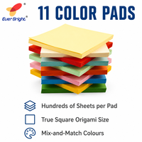 Ever bright 70g 80g papier de copie origami coloré 100% papier de couleur de pâte de bois pour l'artisanat