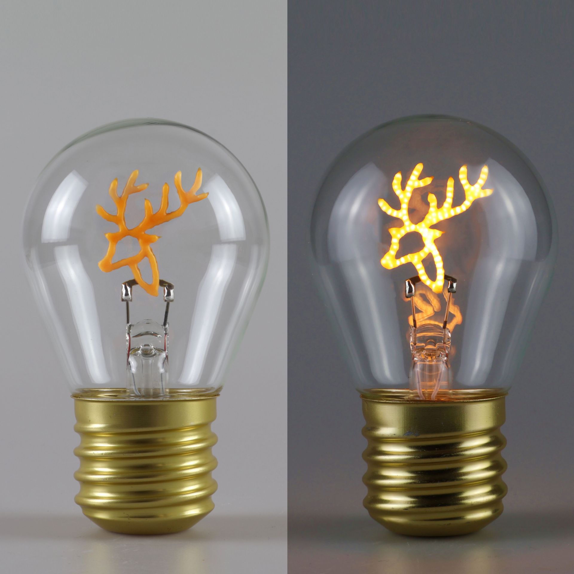 Jaune chaud comme un renne