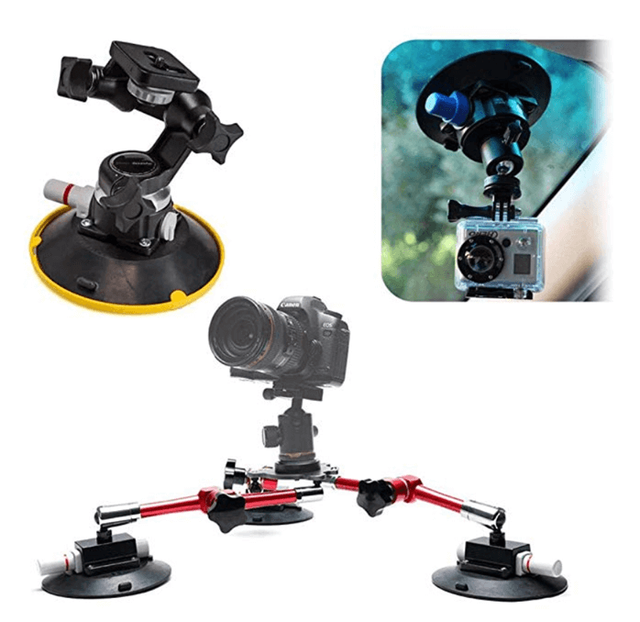Adjustable Universal 6" 150mm 90kg Windshield GPS Car Cup Holder Phone Mounting Suction Cup for Cell Phones