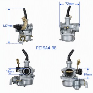 卸売エンジンアセンブリカスタムPZ19A4-9E ホンダサンル ロケタ カズマ 50cc 70cc 90cc 100cc <span class=keywords><strong>110cc</strong></span> 125cc オフロードキャブレター - Product Image 4