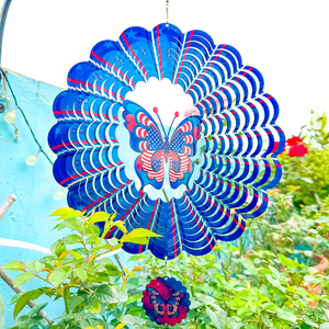Atrapasueños de Mariposa para Exteriores, Atrapasueños de 12 Pulgadas Ya Termosellados para Ahuyentar Aves del Patio y la Granja - Product Image 5