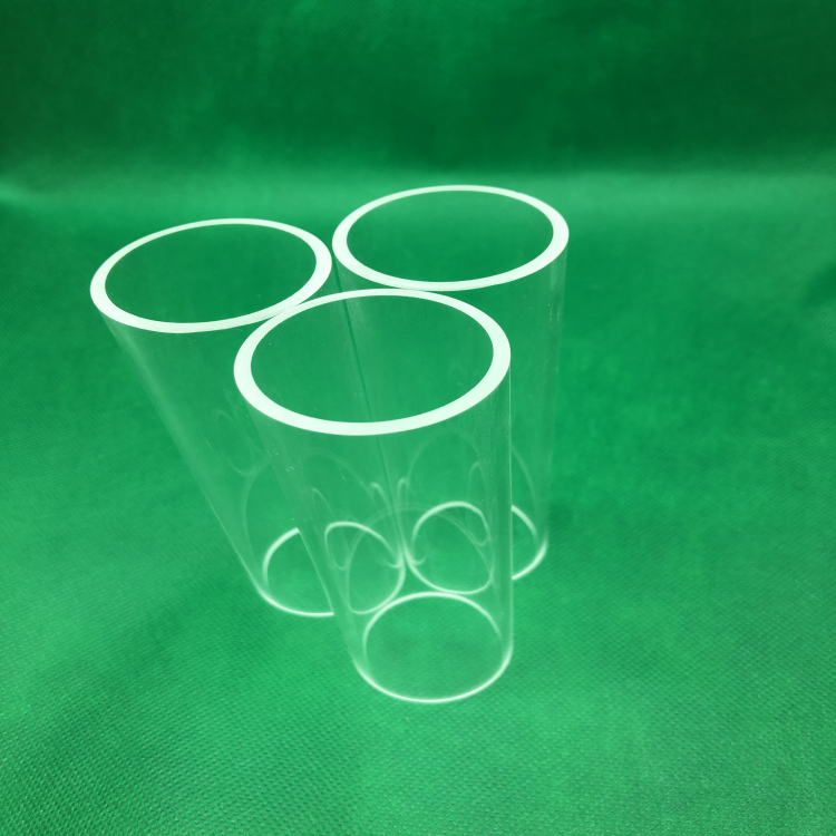 Кварцевая стеклянная трубка большого диаметра, кварцевая трубка