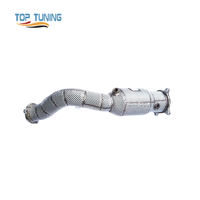 Tubo de Escape de Acero Inoxidable para Audi A4 A5 B8 2008-2016 1.8T 2.0T EA888, Producto en Oferta