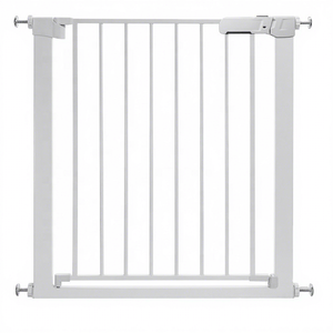 Barrière <span class=keywords><strong>de</strong></span> sécurité pour chien à fixation par pression pour la maison, sans outils, barrière pour bébé, sans perçage, barrière <span class=keywords><strong>de</strong></span> sécurité intérieure en métal économique, barrière <span class=keywords><strong>de</strong></span> sécurité pour bébé - Product Image 5