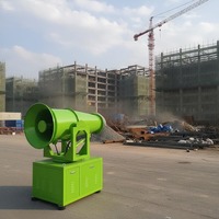 Canon à brouillard de grande capacité pour la suppression de la poussière avec une large couverture pour applications industrielles