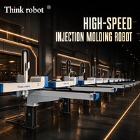 Robot manipulateur de sortie haute vitesse à 3 axes pour machine de moulage par injection plastique avec bras robotisé à servomoteur AC