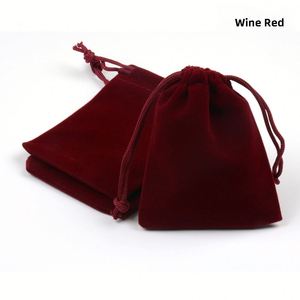 Bolsa de Terciopelo con Logotipo Personalizado Tongxing, Estilo con Cordón, para Joyería, Collares y Pulseras - Product Image 5