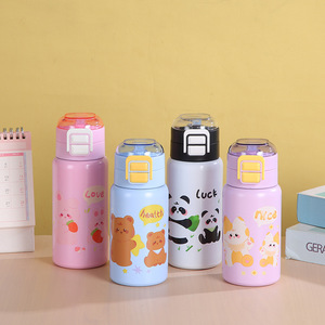 Kid Waterbottle 316 Stainless Steel Vacuum <b>Flask</b> Water Bottle Kids' Cartoon Cup - Product Image 2