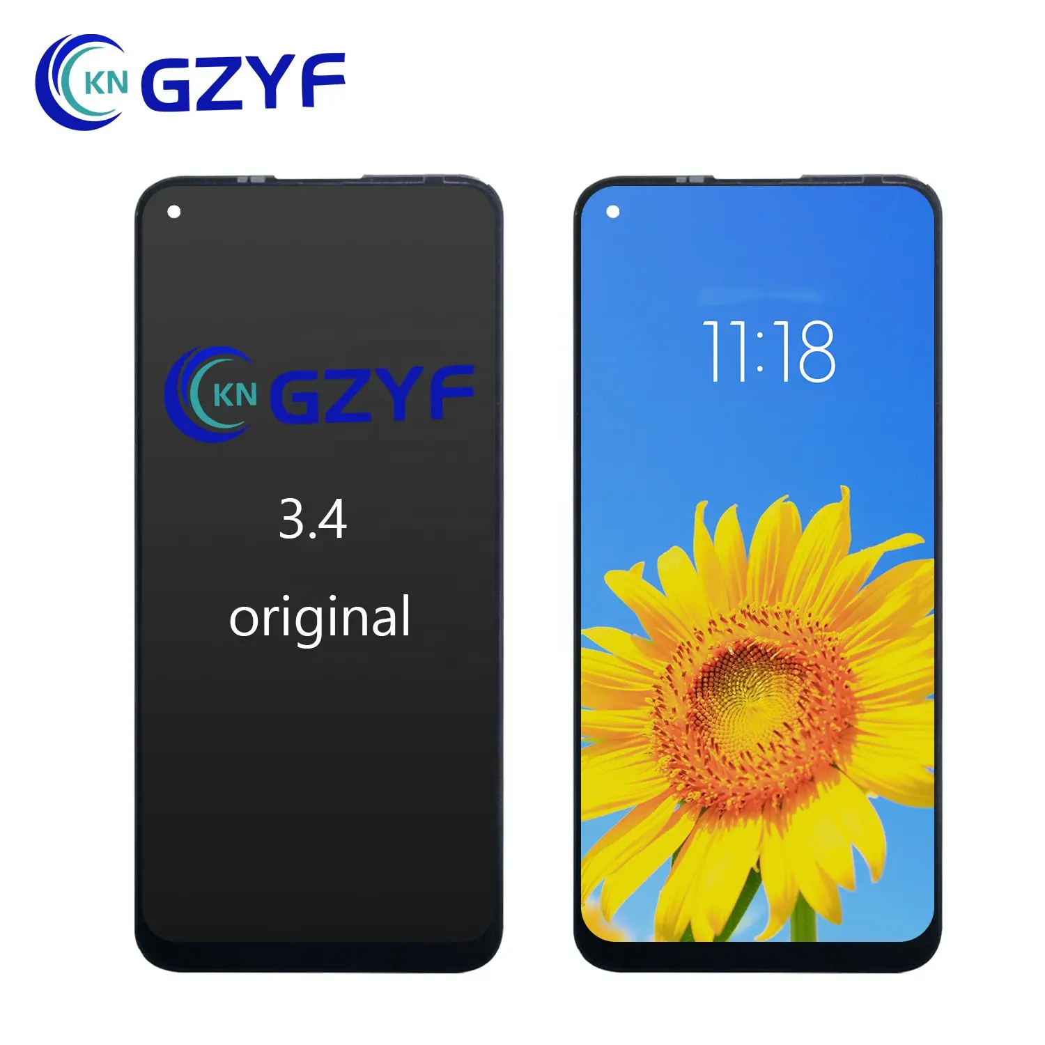 LCD For Nokia 3.4 display original touch screen Replacement Parts Wholesale mobile phone LCDs for tecno LCD for samsung KNGZYF