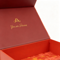 Boîte cadeau rigide magnétique de luxe personnalisée avec logo estampé à chaud pour emballage de cosmétiques, maquillage, rouge à lèvres, fards à paupières, soins de la peau