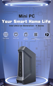 <span class=keywords><strong>Mini</strong></span> <span class=keywords><strong>PC</strong></span> Intel Ultra5 125H Ultra7 155H 165H <span class=keywords><strong>Windows</strong></span> 11 DDR5 NVME SSD Pantalla Triple 4K Wifi 6 4 USB RJ45 Lan <span class=keywords><strong>Mini</strong></span> Ordenador de Sobremesa para Gaming - Product Image 2