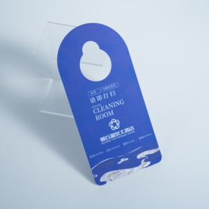 La carta da appendere per porta stampata personalizzata <span class=keywords><strong>non</strong></span> disturba firmare il volantino pubblicitario della portiera dell'auto aziendale - Product Image 3