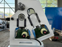 Machine à rouler les tôles asymétriques mécaniques automatiques ESR-2x2000 à 3 rouleaux pour le laminage de tôles d'acier inoxydable et d'acier au carbone