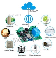 Interrupteur intelligent Tuya Smart Life Zigbee DC 12V 24V 220V, relais à impulsion auto-bloquant 7-32V, automatisation de la maison intelligente, contrôle d'accès aux portes à distance