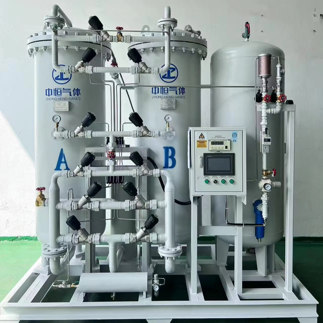 QTO93N-440 PSA Oxygen Making Machine, PLC Automatic Control, High Purity, Laser Welding & Cutting Industry