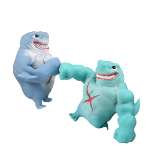 Juguete de descompresión OEM diferentes juguetes de animales de peluche de mar PVA silme lleno de tiburón blando delfín fidget juguetes para niños - Product Image 6