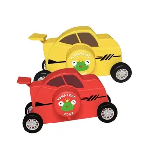 Lovely selfie racing car HD video automatic color matching photo dual lens fotocamera per bambini hd kid digital photo camera 2023